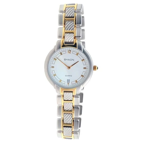 Analog Quartz Watch SHAON Steel för män