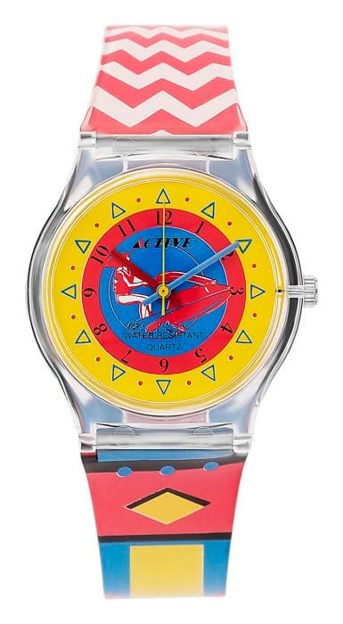 ACTIVE Watch - ACT-010 - Dam - Kvarts - Flerfärgat plastarmband