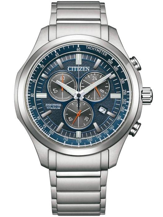Citizen herrklocka - AT2530-85L i titansilver - 43 mm - 10 atm - Solenergi