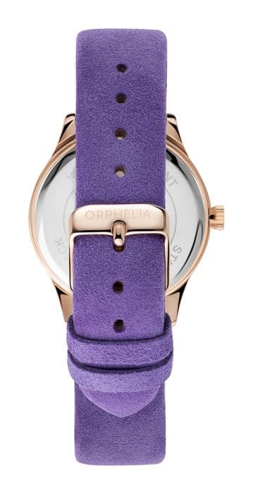 Orphelia Fashion Damklocka OF711820 Analog Quartz Lila Läderarmband