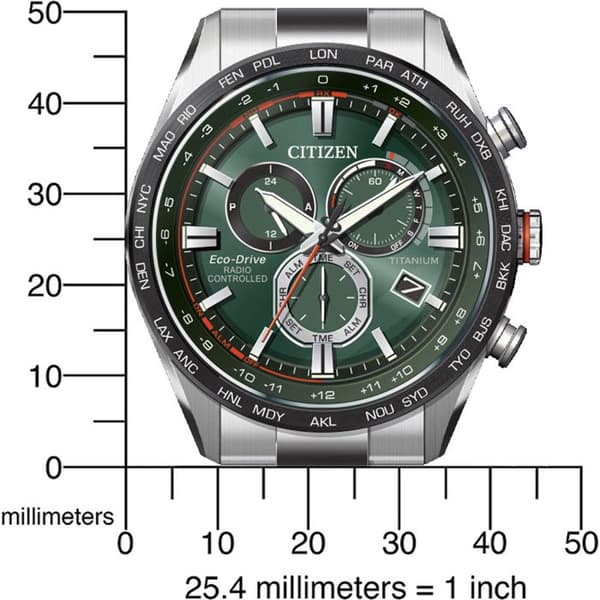Herrklocka CITIZEN CB5946-82X - Grå Titan - Vattentät 10 Atm - Solenergi