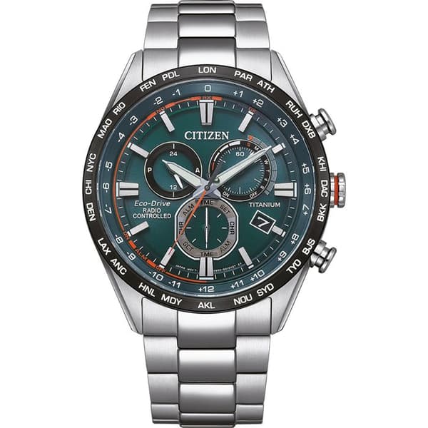Herrklocka CITIZEN CB5946-82X - Grå Titan - Vattentät 10 Atm - Solenergi