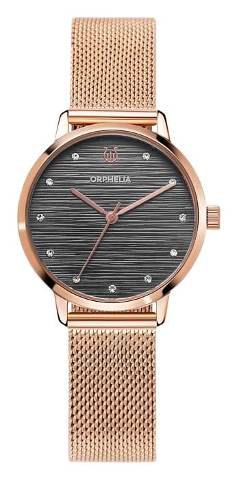 ORPHELIA - Damklocka - Kvarts - Analog - Armband i rostfritt stål - Ip-rosé - OR12925
