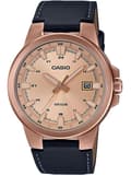 Miniatyrbild 3 av 4: Klocka - Casio - MTP-E173RL-5AVEF - Läder Night Blue - Quartz - WR 50m