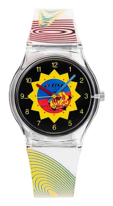 ACTIVE Watch - ACT-011 för kvinnor - Quartz - Flerfärgad plastrem