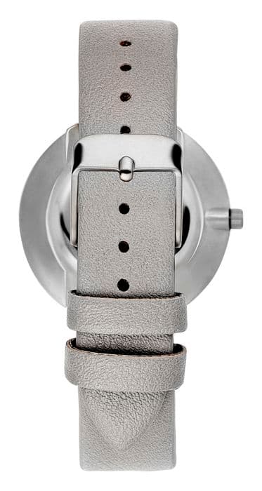 Orphelia Fashion Damklocka OF711903 - Analog Quartz - Grått läderarmband