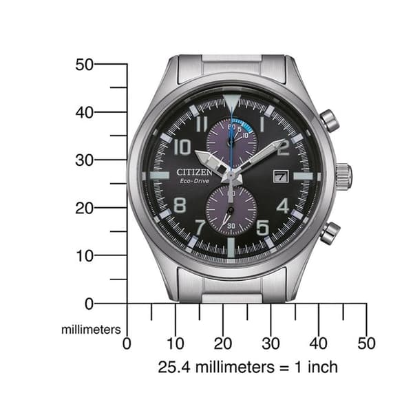 Citizen herrklocka - CA7028-81E - Solenergi - Vattentät 10 Atm - Armband i rostfritt stål
