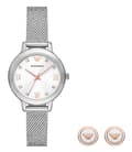 Miniatyrbild 3 av 4: Emporio Armani Watch - Dam - AR80065SET - Silver - Quartz - 5 Atm