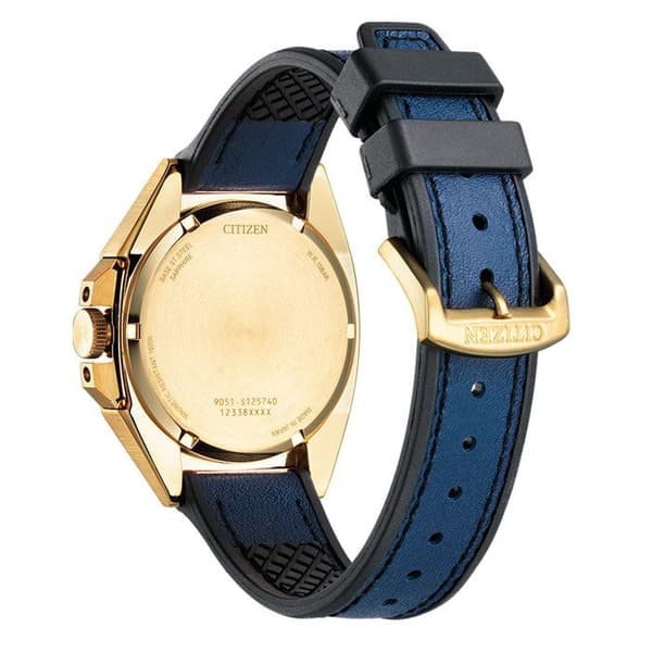 Citizen NB6012-18L Herrklocka - Blått läder - Vattentät 10 bar - Diameter 40 mm