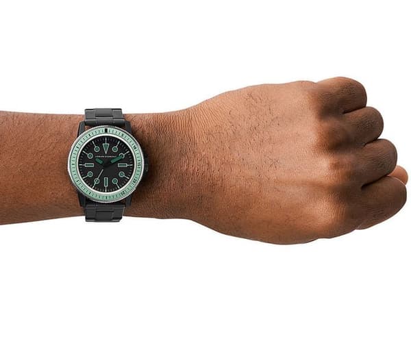 Klocka - Armani Exchange - AX1858 - Kvarts - Analog - Rostfritt stål Svart