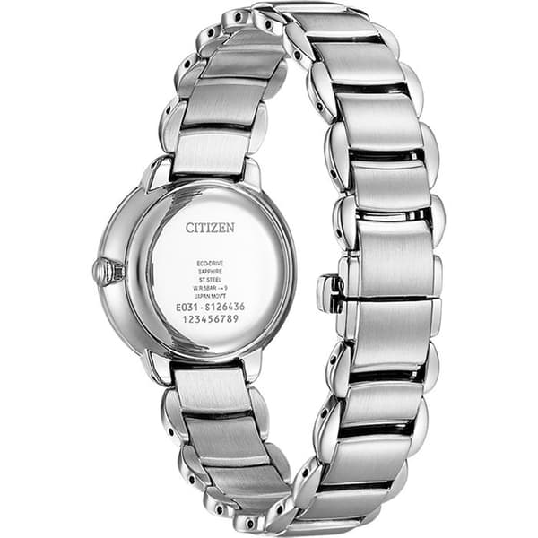 Kvinnors klocka Citizen Eco-Drive Analogisk Armband i rostfritt stål Silver EM0920-86L
