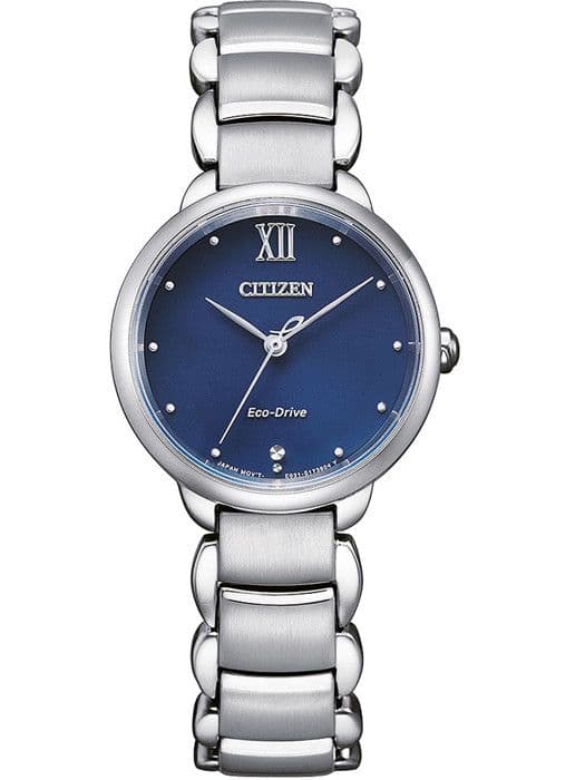 Kvinnors klocka Citizen Eco-Drive Analogisk Armband i rostfritt stål Silver EM0920-86L