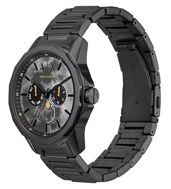 Armani Exchange Watch - Herr - AX1738 - Svart Rostfritt stål - 44mm - 5 bar