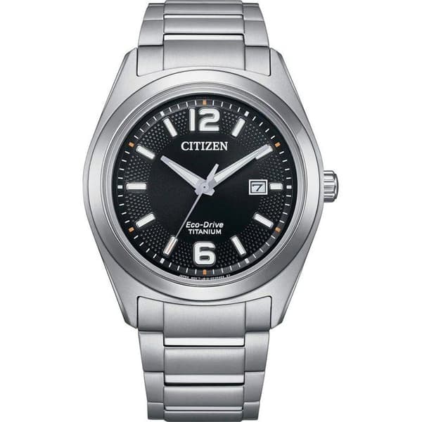 Citizen AW1641-81E Herrklocka - Titanium Silver - 42mm - Solenergi - Vattentålig 5 bar