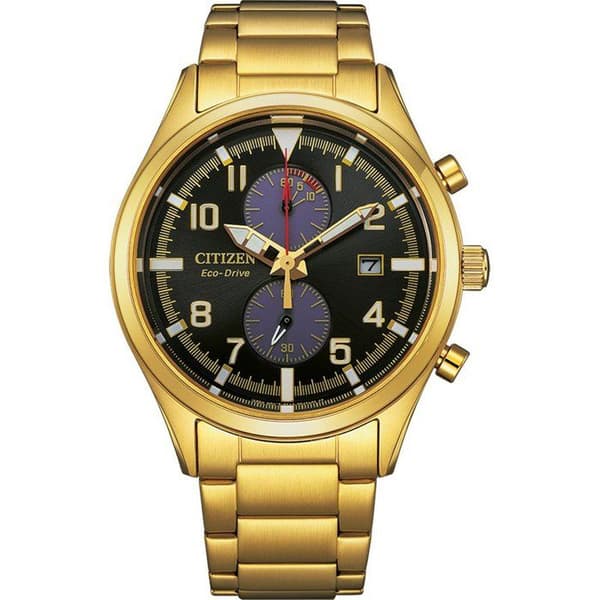 Citizen herrklocka CA7022-87E - Guld Rostfritt stål - 43mm - Vattentät 10 bar