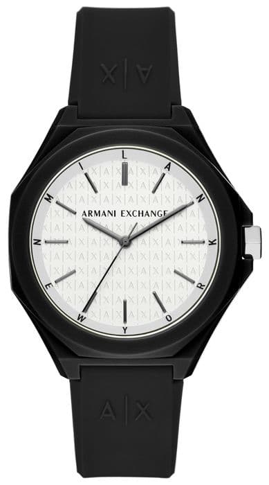 Armani Exchange Watch - Herr - AX4600 - Quartz - Svart Silikon - 3 Atm