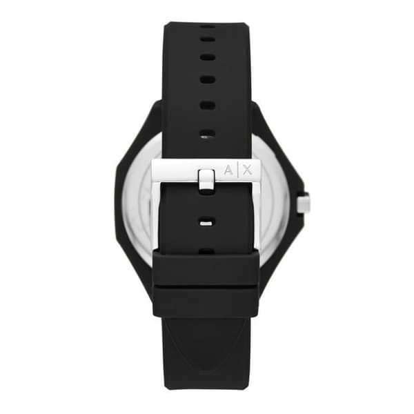 Armani Exchange Watch - Herr - AX4600 - Quartz - Svart Silikon - 3 Atm