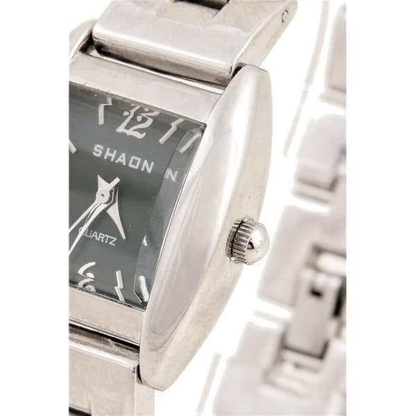 SHAON Steel Analog Quartz Damklocka - SHAON Brand - Analog Display Type - Quartz Movement