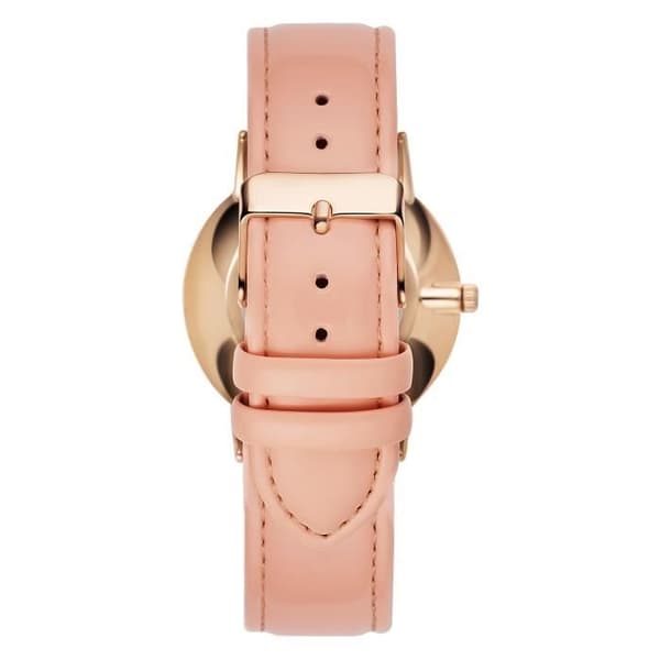 Orphelia Fashion Damklocka OF711902 Analog Quartz - Rosa läderarmband - Diameter 38 mm - Vattentät 3 bar