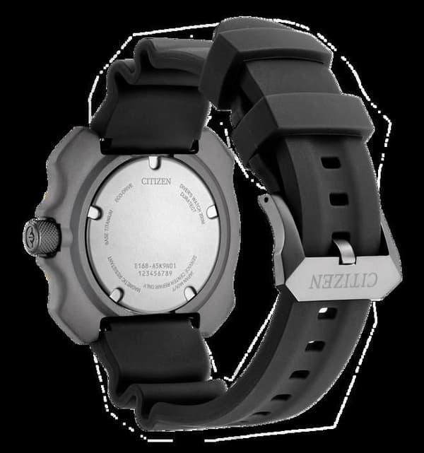 Citizen BN0226-10P herrklocka - svart gummi - 20 atm - solenergi