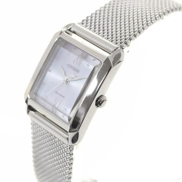 Citizen Watch - Dam - EW5590-62A - Rostfritt stål - Silver - Solenergi - Safirglas