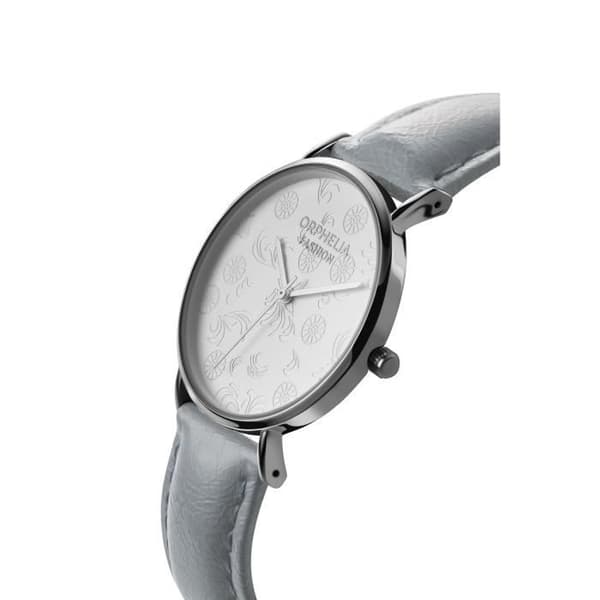 Orphelia Fashion Damklocka OF711812 Analog Quartz Grey Läderarmband