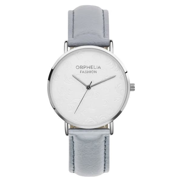 Orphelia Fashion Damklocka OF711812 Analog Quartz Grey Läderarmband
