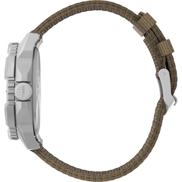 Timex Watch - Herr - TW2V62400 - Brunt tyg - 42 mm - 10 bar
