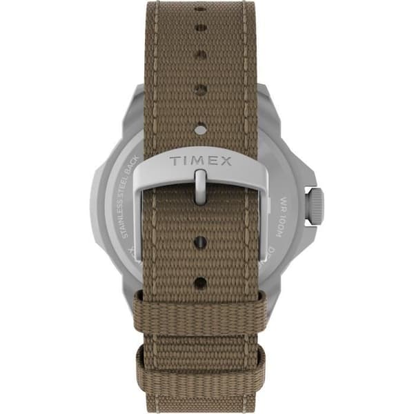 Timex Watch - Herr - TW2V62400 - Brunt tyg - 42 mm - 10 bar