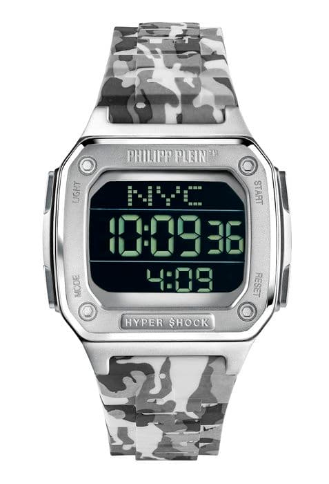 Philipp Plein Watch - Unisex - PWHAA1522 - Flerfärgad silikon - 44mm - 5 bar