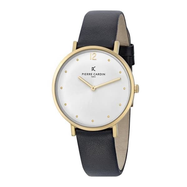Pierre Cardin Watch - Analog Quartz - Svart läderband - CBV.1009