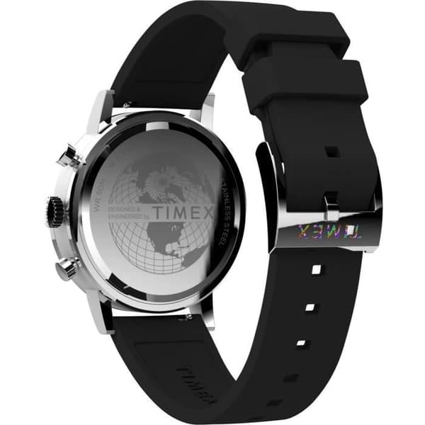Montre Timex - Herrar - TW2V70500 - Quartz - Svart Silikon - 5 Atm