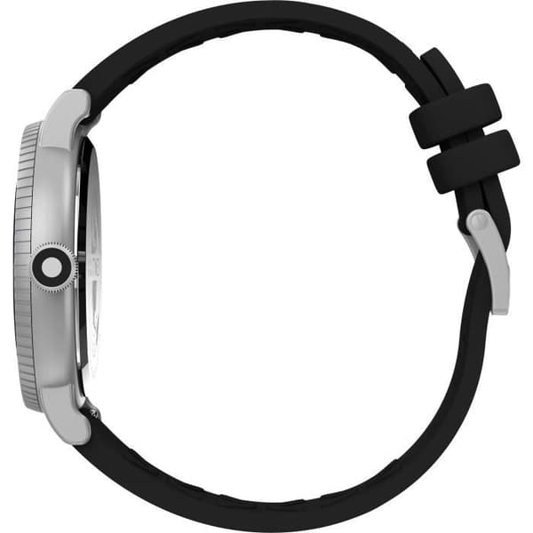 Timex Watch - Herr - TW2V71800 - Svart gummi - 42 mm - Silver - Svart
