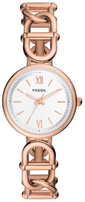 Fossil Watch - Dam - ES5273 - Rostfritt stål - Ip-rosé - Kvarts - 5 Atm - Mineralglas - Analog