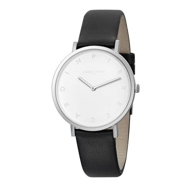 Pierre Cardin Watch - Analog Quartz - Svart läderband - CBV.1001