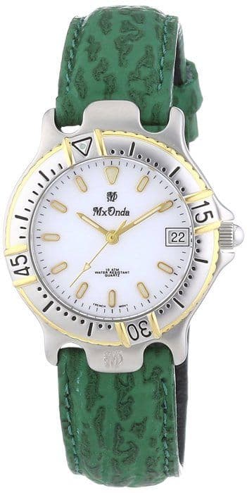 Kvinnoarmband - MX ONDA - Analog - Läder - Vattentålighet 5 ATM - Chic Stil