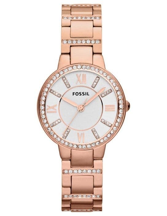 Fossil damklocka Virginia ES3284 roséguld …
