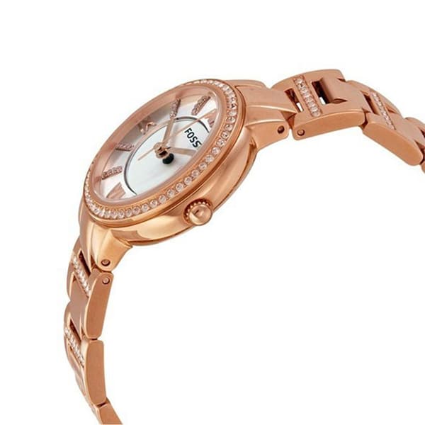 Fossil damklocka Virginia ES3284 roséguld …