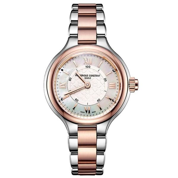 Frederique Constant Geneve Horological Smartwatch FC-281WH3ER2B Klassisk och enkel ansluten klocka