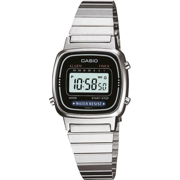Casio LA670WA-1DF Daily Alarm Digital Women's Watch