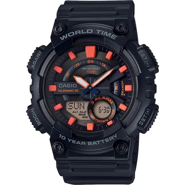 Casio AEQ-110W-1A2VDF Standard Collection digitaalinen miesten kello