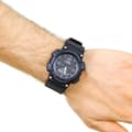 Miniatyrbillede 2 af 2: Casio AQ-S810W-1A2VDF Tough Solar Analog-Digital Black Resin Herreur