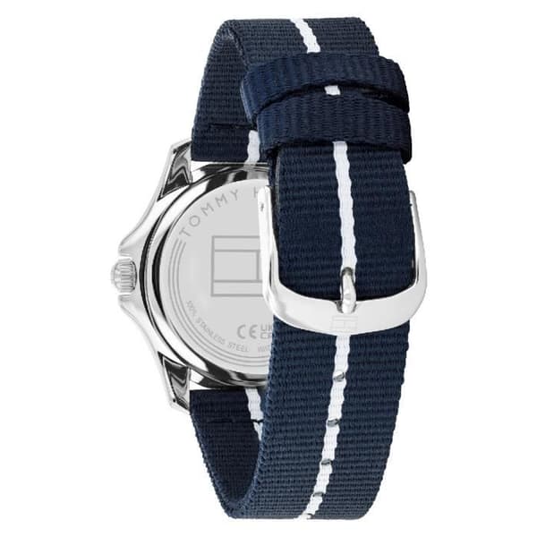 Klocka - Tommy Hilfiger - 1782511 - Blått tyg - 35 mm - Vattentålig 5 bar