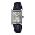 Miniatyrbild 1 av 4: Casio Watch - Dam - LTP-1234PL-7A2EF - Svart läderrem - 3 ATM vattentät