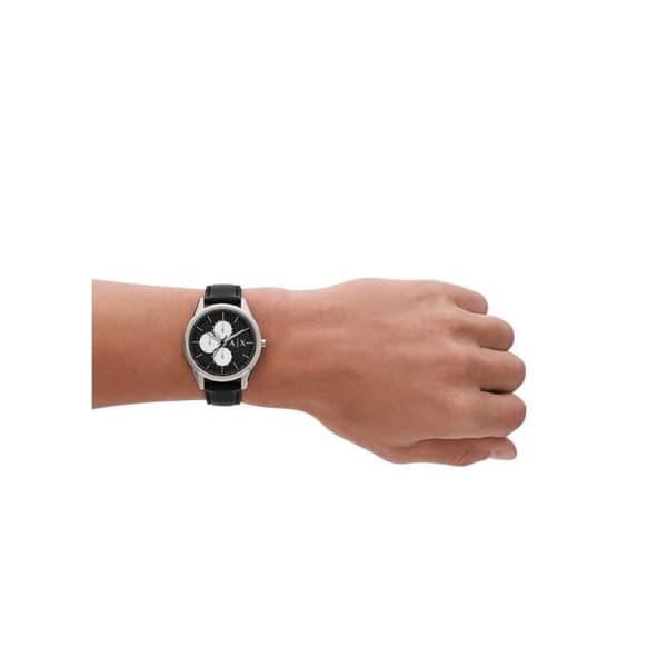 Armani Exchange Watch - Herr - AX1872 - Svart Läder - 42mm - 5 bar