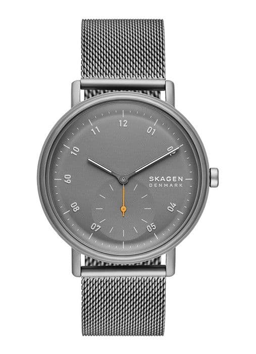 SKAGEN herrklocka SKW6891 - grått rostfritt stål - 44 mm - 5 atm