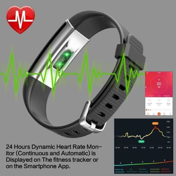 Connected Watch - Smartwatch - IP68 Vattentät - Färgskärm - Blandat - Sport