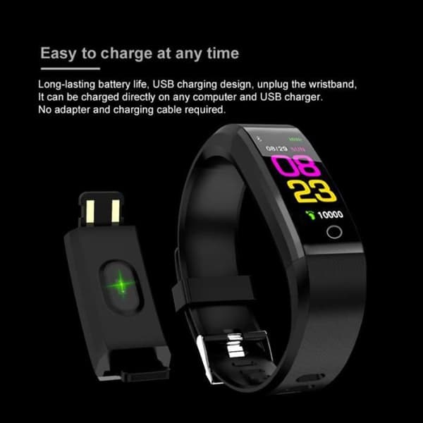 Ansluten klocka Smartwatch Vattentät Cardio/Pedometer/Sport/Android
