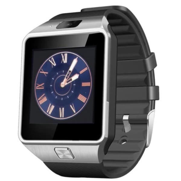 DZ09 Bluetooth Digital Smart Silverklocka