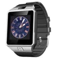 Miniatyrbild 2 av 4: DZ09 Bluetooth Digital Smart Silverklocka